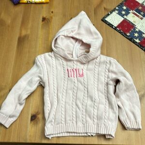 Lilly Customized Pull over sweater with hood